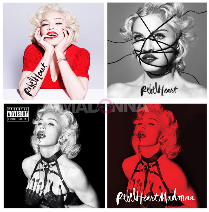 The official covers to Rebel Heart #rebelheart | madonnaunderground