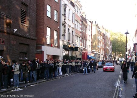 Madonna live at GAY club 2005