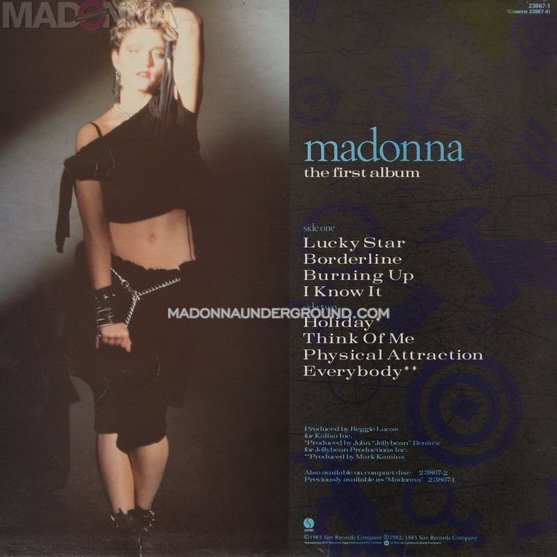 THE FIRST ALBUM | madonnaunderground