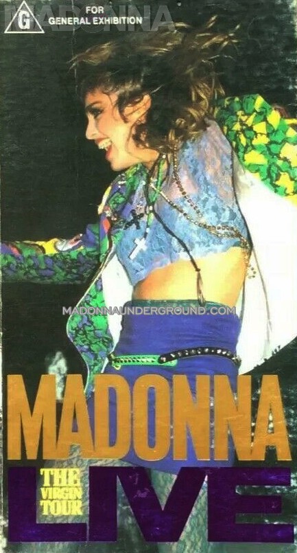MADONNA LIVE THE VIRGIN TOUR | madonnaunderground