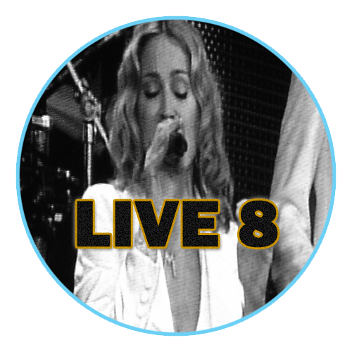 LIVE 8 PHOTO GALLERY