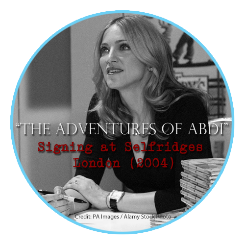 Meeting Madonna at Selfridges