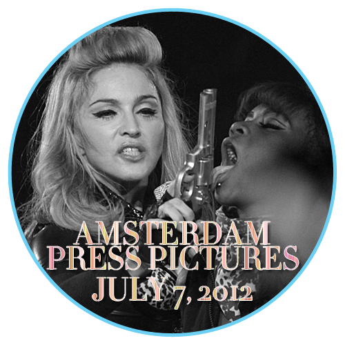 The MDNA Tour Amsterdam press pictures