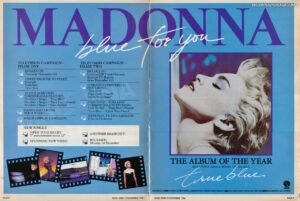 True Blue Album Advert