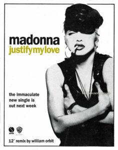 Justify My Love Music Week November 24 1990 uk