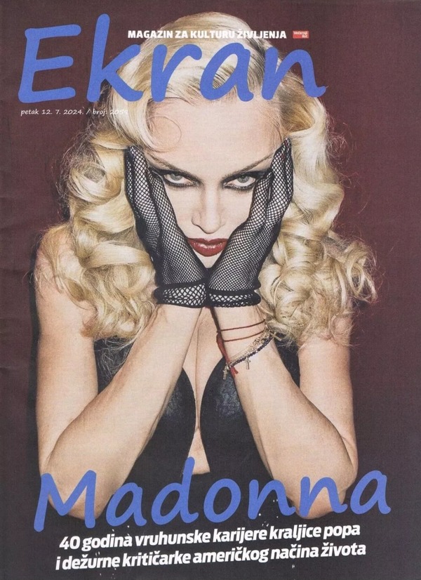 Madonna Ekran magazine
