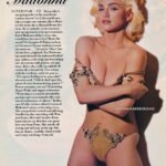 Madonna article erotica 1992