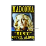Madonna Music France promo poster (2)