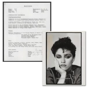Madonna Resume