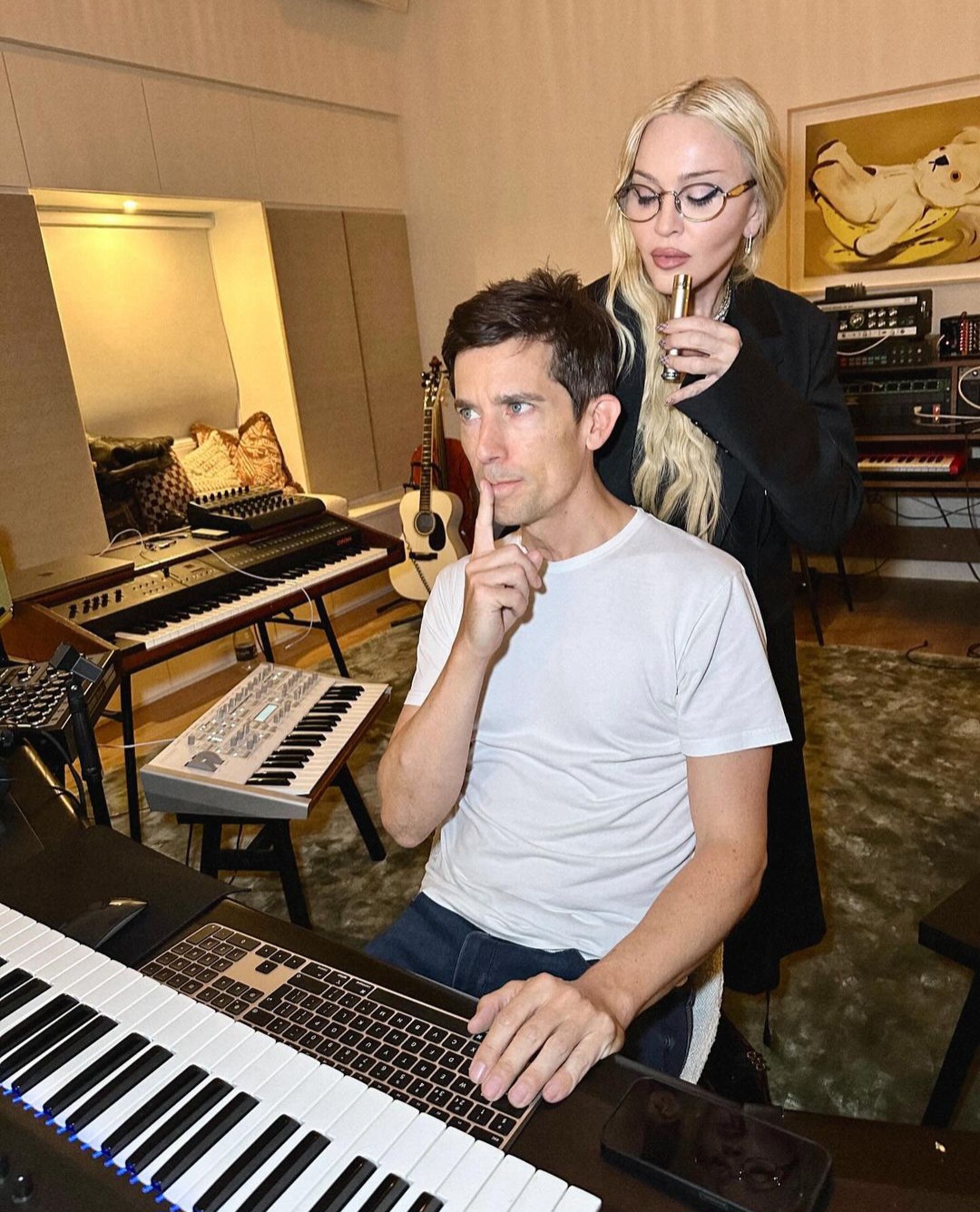 Madonna Stuart Price Studio