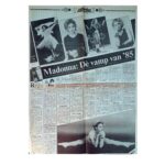 Madonna Algemeen Dagblad 21 december 1985