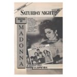 Madonna Saturday Night Live Advert 1985