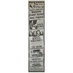 Madonna Live at Red Parrot advert January 1983