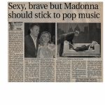 Madonna Evening Standard May 2002