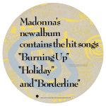 Madonna The First Album promo flat