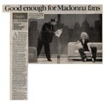 Up For Grabs London Review newspaper 2002 madonna