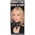 Up For Grabs London Review newspaper 2002 stage debut