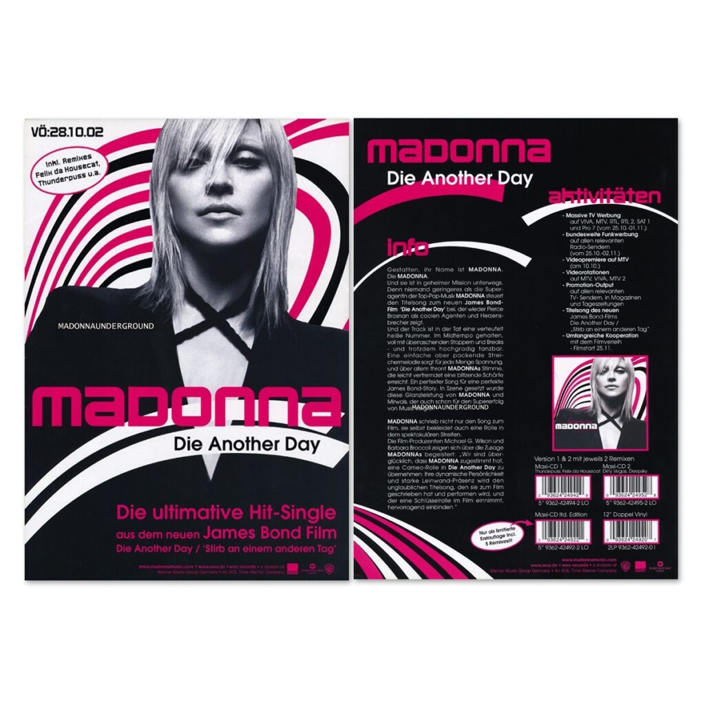 Die Another Day German sales presenter