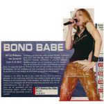 Madonna Bond Bade Dutch TV guide 2002