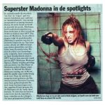 Madonna James Bond article newspaper 2002