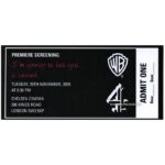 Im going to tell you a secret premiere ticket London