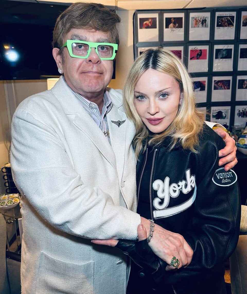 madonna and elton john 2025