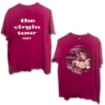 Madonna Virgin Tour T-Shirt bordeaux