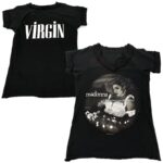 Madonna Virgin Tour VIRGIN black t-shirt