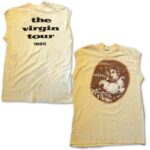 Madonna Virgin Tour sleeveless t-shirt yellow