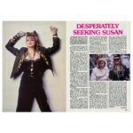 Desperately Seeking Susan CINEMA magazine 1985