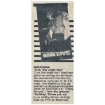 Madonna Virgin Tour video advert (Netherlands)