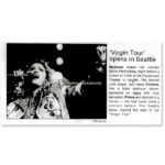Virgin Tour The Gazette April 12 1985