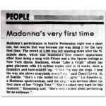 Virgin Tour The News April 12 1985