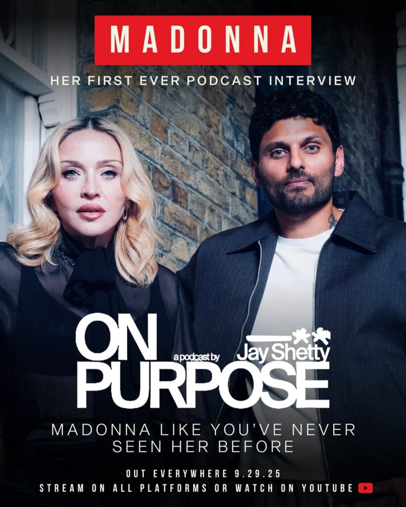 Madonna Jay Shetty Podcast