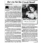 The Virgin Tour San Francisco Chronicle April 21 1985
