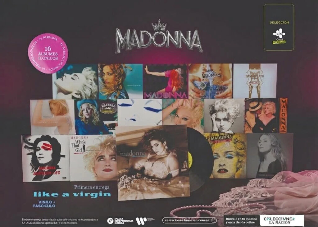 Madonna 16 albums Argentina 2026