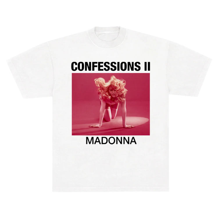 Madonna confessions II pride tee