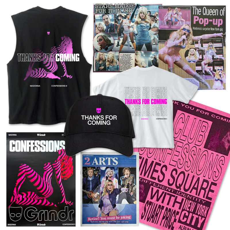 madonna confessions 2 merchandise